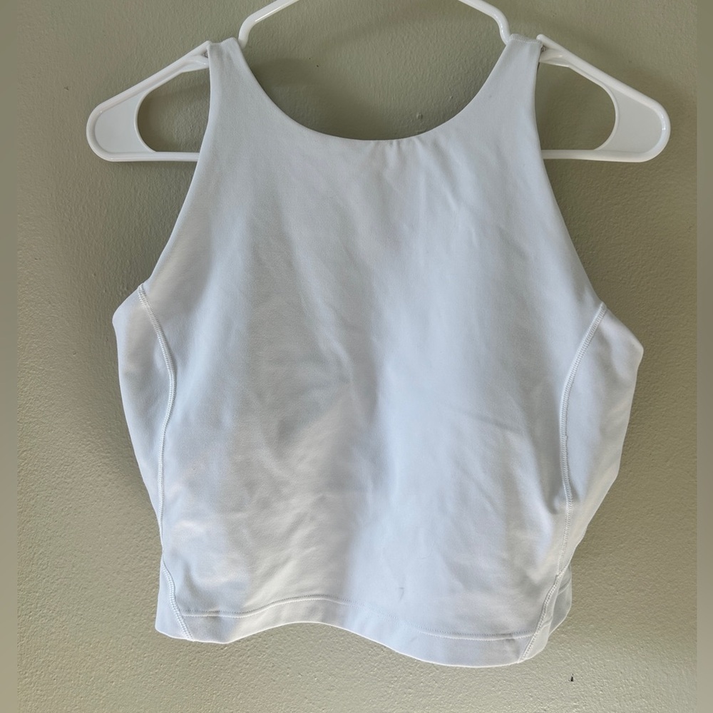 White Sleeveless Women's Top
